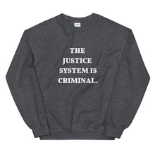 Justice System Crewneck Pullover