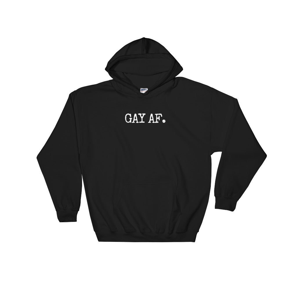 Gay AF Hoodie – Incense, Trap, & Yoga